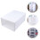 18Pcs White Plastic Drawer Type Stackable Shoes Storage Box 11