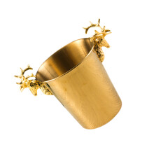 2Pcs Dirt-Resistant Party Bucket with Deer Head Design