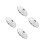 4Pcs Easy Install Plastic Candy Machine Top Lid for Vending Machines 4