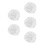 2000Pcs Realistic Plastic Ice Vase Fillers Reusable Decorative Rocks 8