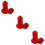 3Pcs Adjustable Multi-Tier Lollipop Stand Holder Display Rack 9