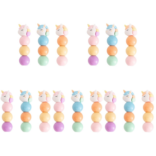 5Pcs Portable Assorted Highlighters Flat Design School Work Markers 1