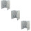3pcs Grease Baffle Aluminum Foil 9