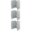 3pcs Grease Baffle Aluminum Foil 8