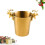 2Pcs Dirt-Resistant Party Bucket with Deer Head Design 10