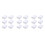 18Pcs White Plastic Drawer Type Stackable Shoes Storage Box 8