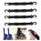 12Pcs Ski Boot Carrier Straps with Buckles Black Durable Storage Tool 9