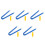 10Pcs Metal and Plastic Auto Fuse Puller Tools Assorted Colors for Car 9