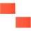 2Pcs Creative Orange Photosensitive Stamp Pads for Stamp Use 6