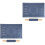 2Sets Multi-Function Blue Silicone Dough Mat with Wooden Rolling Pin 5