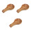 3Pcs Handcrafted Wood Spoon Rest Utensil Organizer for Kitchen 8