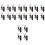 20 Pcs Miniature Sand Table Wall Lamp Landscape Ornament Decor 6