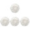 4Stk Beige Makramee Untersetzer Outdoor Trinkplatzdeckchen Handgewebt 2