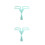 2Pcs Eyebrow Stencil Template Shaping Trimming Tool 6