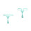 2Pcs Eyebrow Stencil Template Shaping Trimming Tool 7
