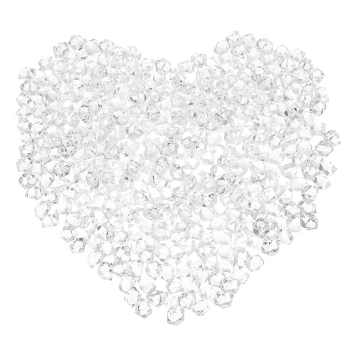 2000Pcs Realistic Plastic Ice Vase Fillers Reusable Decorative Rocks 1