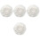 4Stk Beige Makramee Untersetzer Outdoor Trinkplatzdeckchen Handgewebt 3
