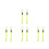 8Pcs Adjustable Green Suitcase Strap Belts for Secure Luggage 6