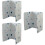 3pcs Grease Baffle Aluminum Foil 7