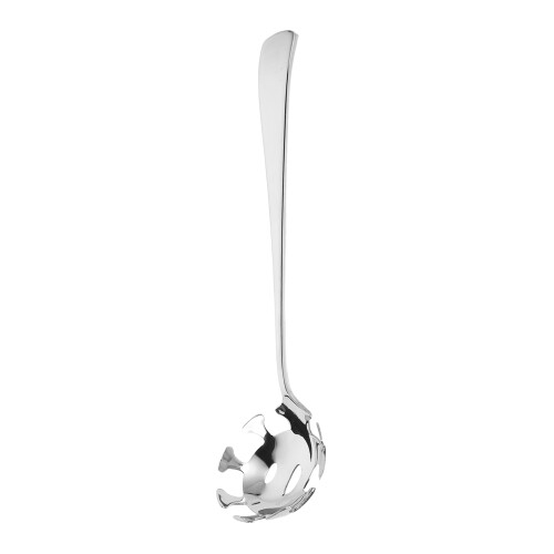 5Pcs Stainless Steel Pasta Spoon with Teeth for Kitchen Silver 1