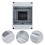 4Pcs 5-Way Waterproof Outdoor Distribution Junction Box 10