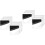 2 Pieces Tape Self Adhesive Hook And Loop Fasteners Fastening Nylon 4