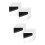 2 Pieces Tape Self Adhesive Hook And Loop Fasteners Fastening Nylon 7