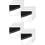 2 Pieces Tape Self Adhesive Hook And Loop Fasteners Fastening Nylon 5