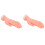 2Pcs Manicure Practice Hand Nail Art Training Model Tool 7