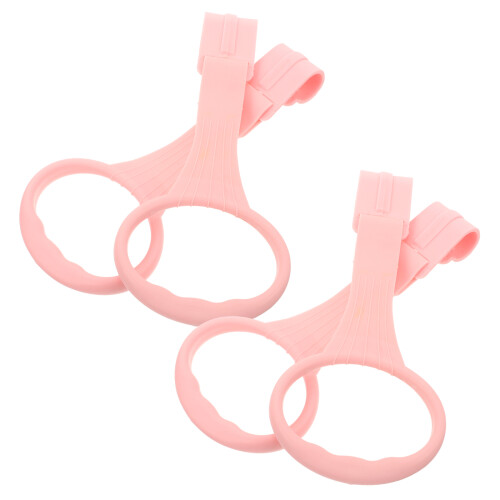 8 Pcs Baby Bed Standing Rings Pull Toy For Newborn