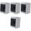 4Pcs 5-Way Waterproof Outdoor Distribution Junction Box 4