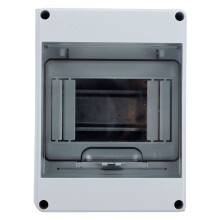 4Pcs Durable Grey Plastic Circuit Breaker Box for Outdoor Distribution