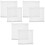 6Pcs Durable Iron Wire Mesh Bags Plant Root Protective Tools White 3