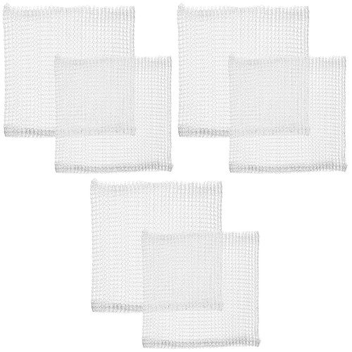 6Pcs Durable Iron Wire Mesh Bags Plant Root Protective Tools White 2