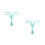 2Pcs Eyebrow Stencil Template Shaping Trimming Tool 5