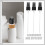 40Pcs Black Mini Spray Bottle Pump Heads Replacement for Perfume 7