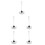 5Pcs Stainless Steel Pasta Spoon with Teeth for Kitchen Silver 8