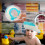 Bonnet De Douche Enfant En PP Bleu Réglable Durable Et Léger 9