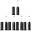 5Pcs Electric Foam Maker Handheld Egg Mixer Black Kitchen Utensil 7
