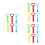 18 Pcs Walking Assistant Pull Up Ring Hanging Safety Tool 10