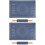 2Sets Multi-Function Blue Silicone Dough Mat with Wooden Rolling Pin 7