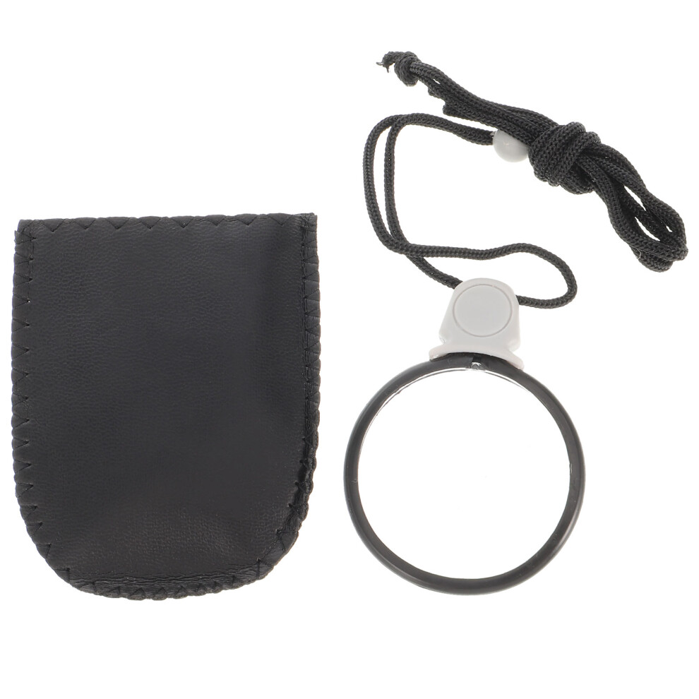 Totority Hanging Loupe Necklace Magnifier Hanging Loupe Magnifying Glass