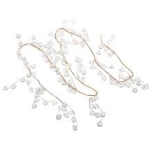 3Pcs Clear Acrylic Icicles Drop Garland for Christmas Party Supplies