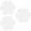 Set Of 3 Sewing Templates Quilting Ruler Stencil Bowl Pad Patchwork 9