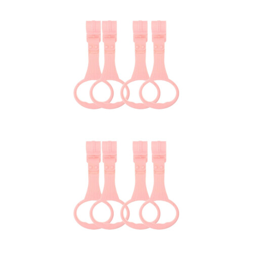 8 Pcs Baby Bed Standing Rings Pull Toy For Newborn 2
