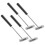 16Pcs Multifunction Mini Hammer Black Plastic and Steel for Home Use 1