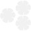 Set Of 3 Sewing Templates Quilting Ruler Stencil Bowl Pad Patchwork 8