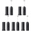 5Pcs Electric Foam Maker Handheld Egg Mixer Black Kitchen Utensil 4