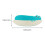 Bonnet De Douche Enfant En PP Bleu Réglable Durable Et Léger 3