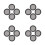 16 Pcs Car Speaker Mesh Cover Circle Grille Protector Black 6